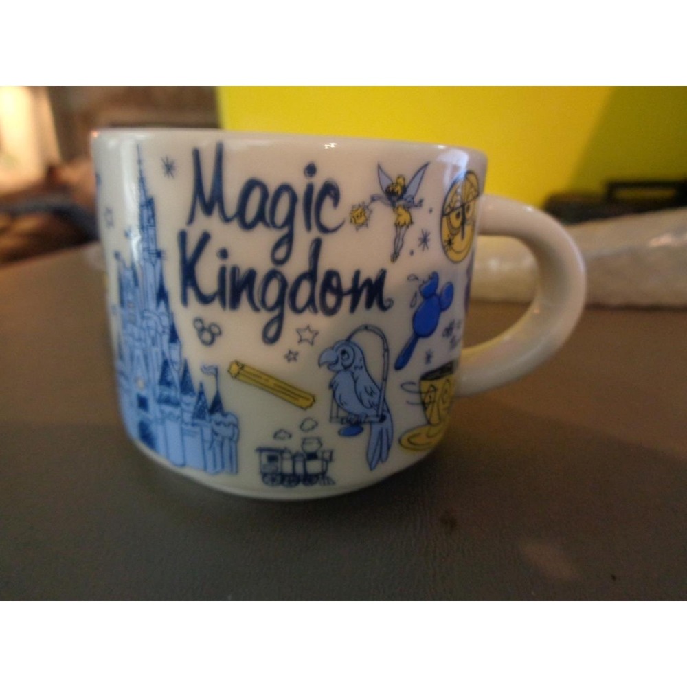 Starbucks Disney Parks Magic Kingdom Been There Series Demitasse Ornament Mug